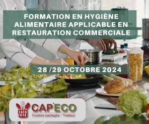 Lire la suite à propos de l’article Formation « Hygiène alimentaire applicable à la restauration commerciale » 2024